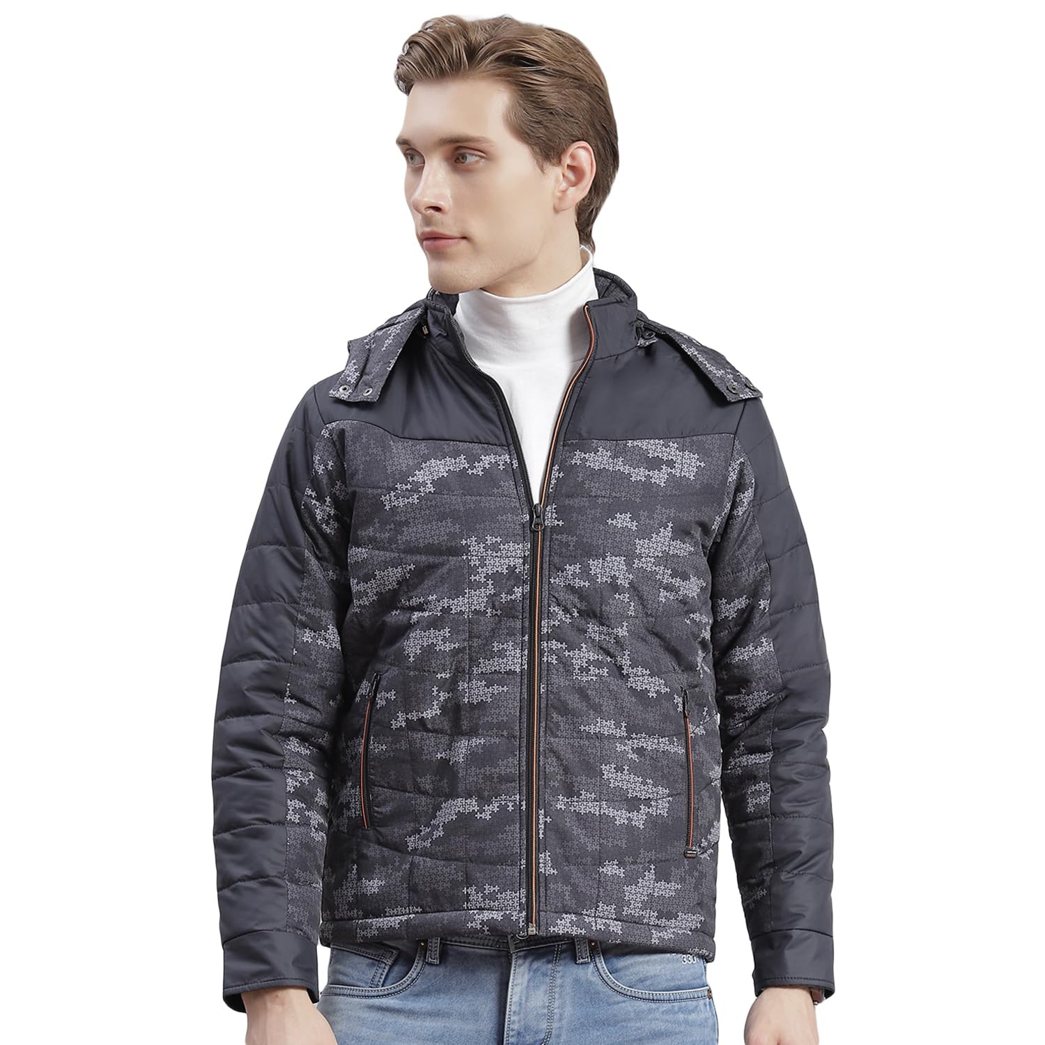 Monte Carlo Men’s Polyester Blend Standard Length Jacket