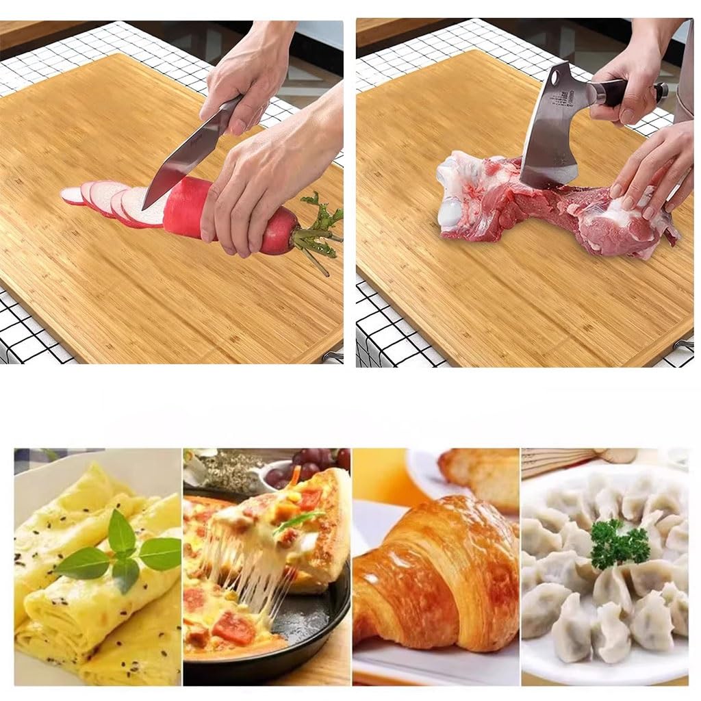 Tabla de cortar, Tabla de cortar bambú extragrande for carnes(90cm)