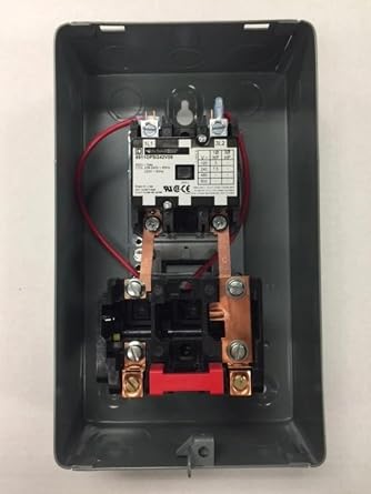 1312100662 AIR Compressor Single Phase Magnetic Starter - for Belaire High-Pressure Compressor Components ST122010AJ - 318VL Magnetic Starter 7.5HP Single Phase 208-240 Volt