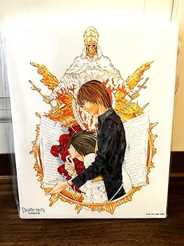 Amazon.co.jp: DEATH NOTE 原画展 キャンバスボードA 夜神月 L