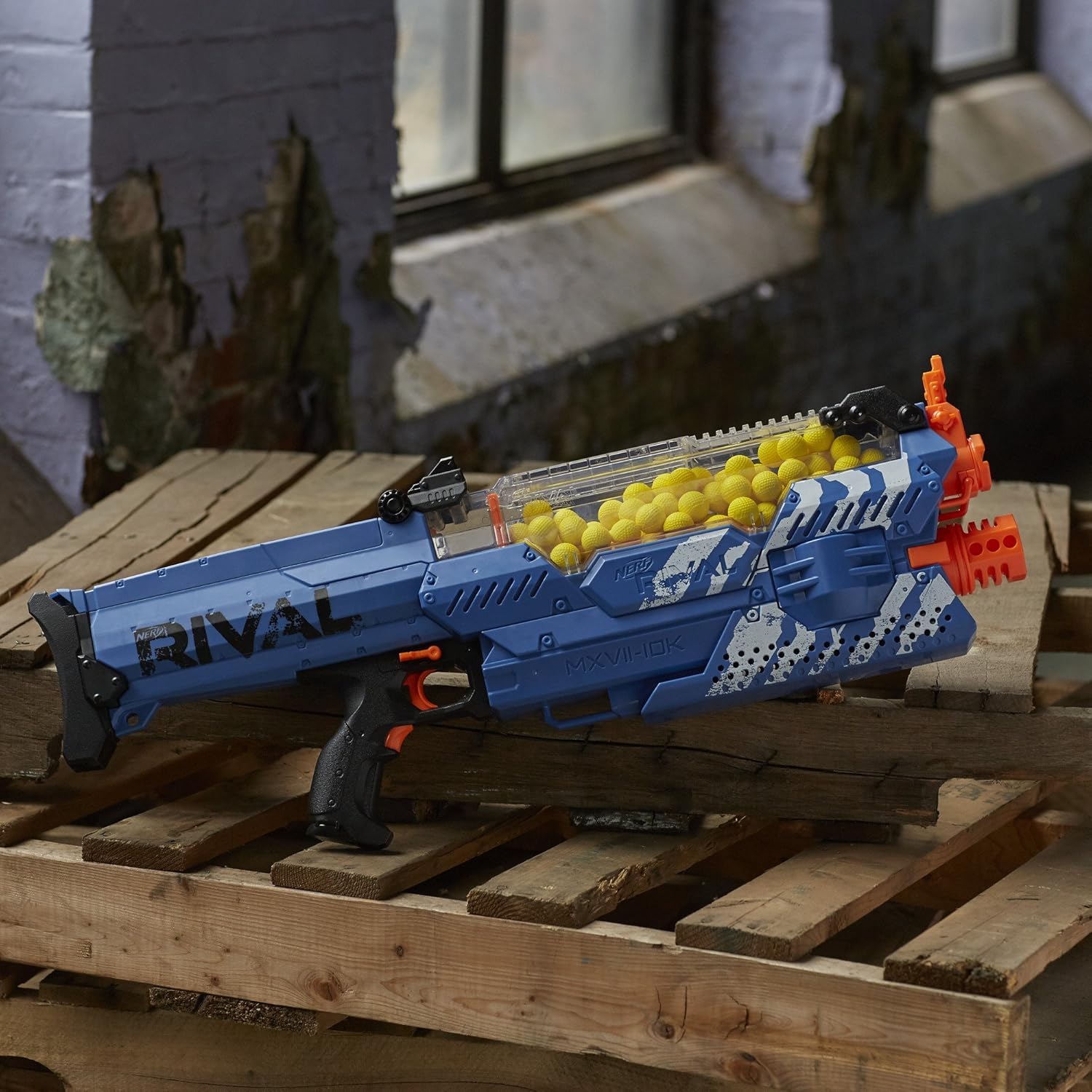 パルスワン　マンキーセット Amazon.com: Nemesis MXVII-10K Blaster, Blue : Toys & Games