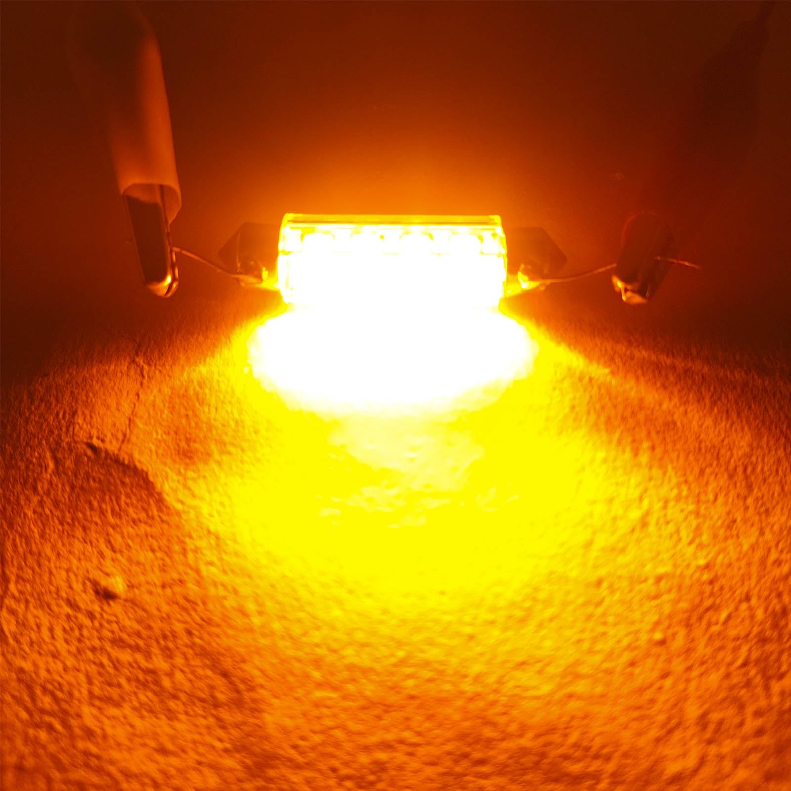 ゴールド2つ Amazon | WiseShine 211-2 LED ルームランプ 43mm 44mm