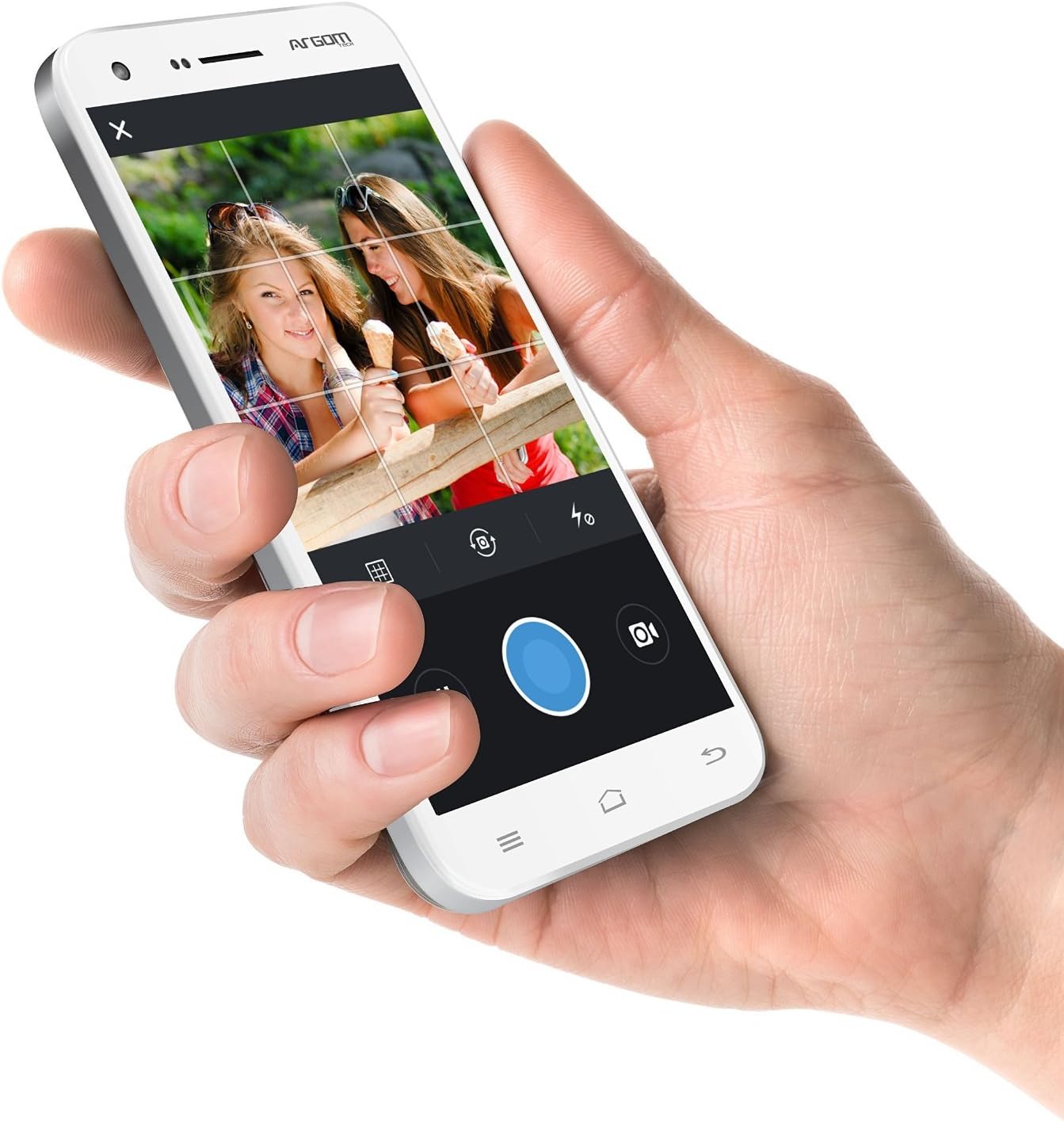 Argom Tech E550 Smartphone - Unlocked - Retail Packaging - (White)