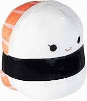 Vista 1 de Squishmallows Original 10-Inch Solenn The Salmon Sushi - Official Jazwares Plush - Collectible Soft & Squishy Sushi Stuffed Animal Toy - Add to Your