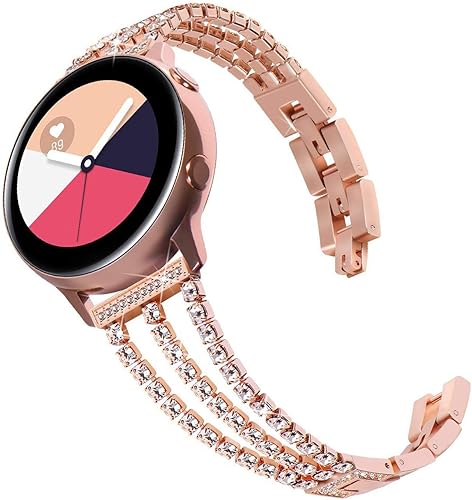 SPINYE Correa compatible con Samsung Galaxy Watch 66 ClassicGalaxy Watch 55 Pro  44 Classic  3 1.614 in  Active 2, correa de repuesto de malla