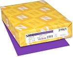 Neenah AstroBright Color Laser/Inkjet Paper, 24-Pound, 8.5 x 11-Inch, 500 Sheets, Red