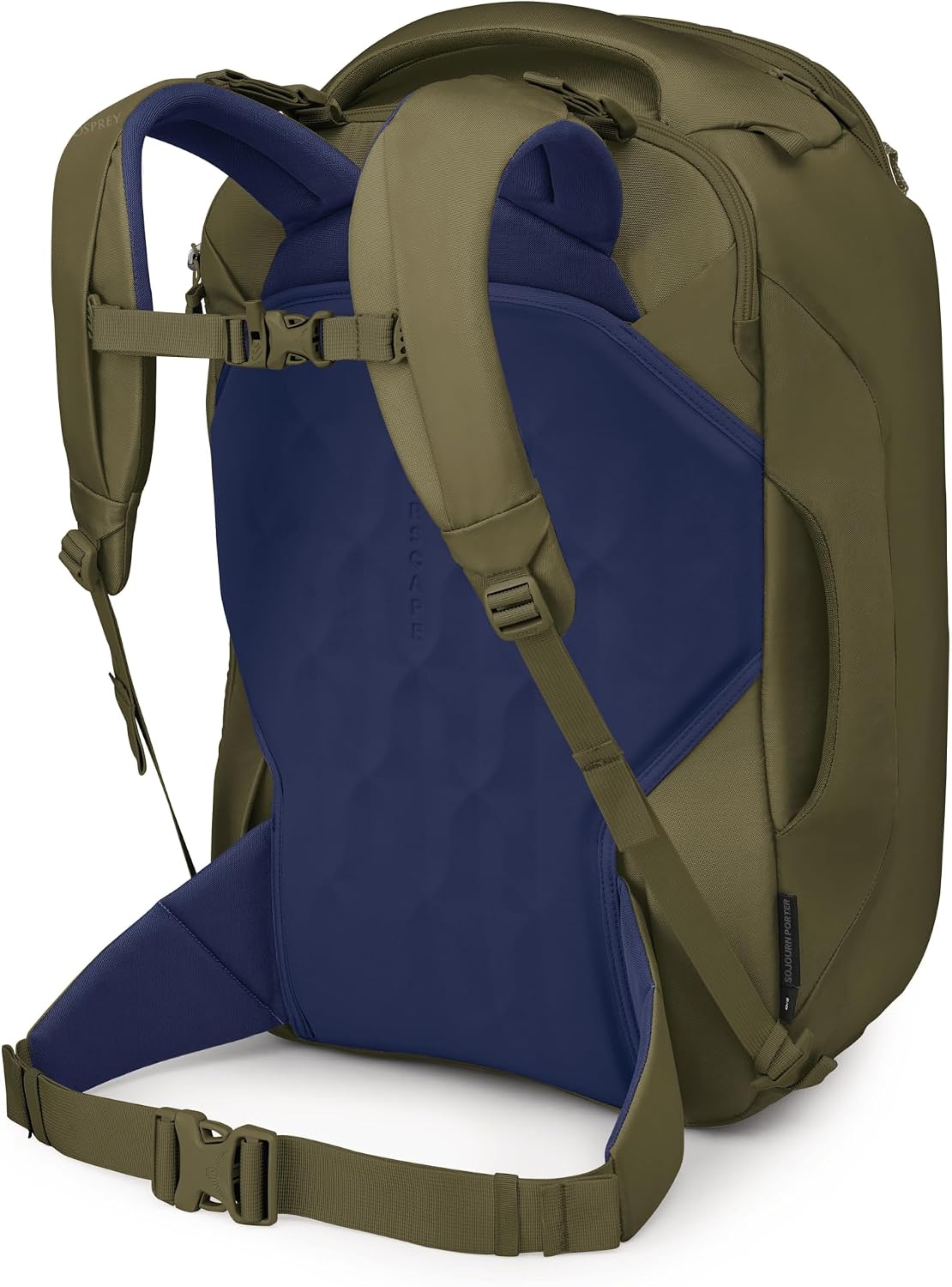 Osprey Sojourn Porter Travel Pack 46L Moss, Green OS | travel backpack, carry on bag, laptop sleeve, personal item, Green color, OS size
