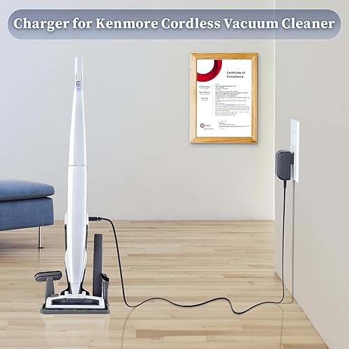 Miniatura 2 de Cargador de 25,6 V para Kenmore CSV Go DS4020 DS4030 DS4090 DS4095 DS4065 DS4015 Adaptador de alimentación inalámbrico para aspiradora 561051105