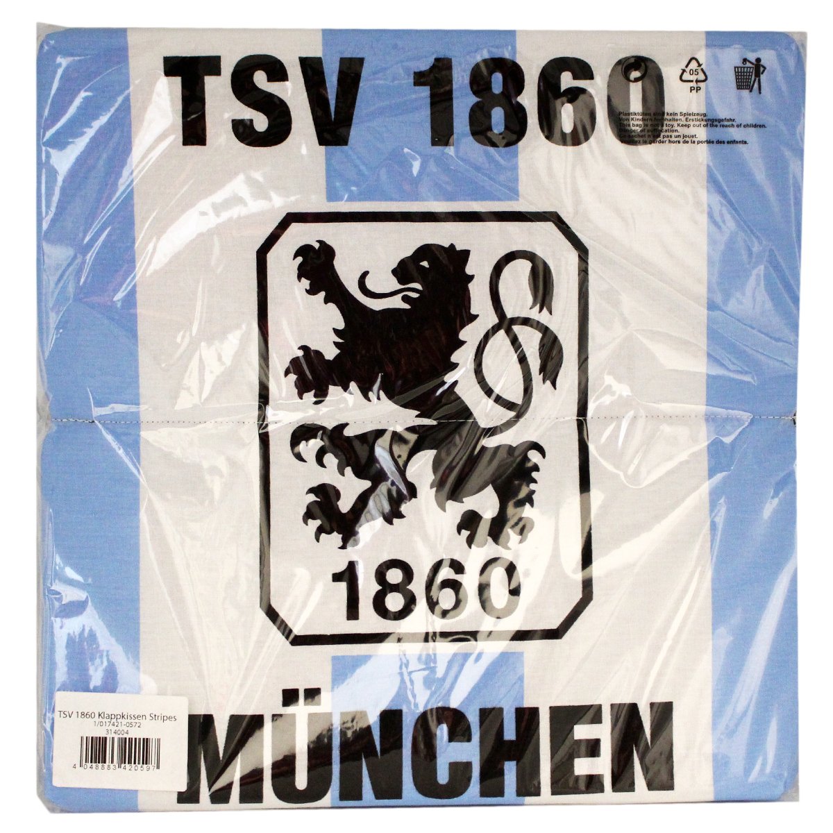 TSV 1860 München Klappkissen Fahne