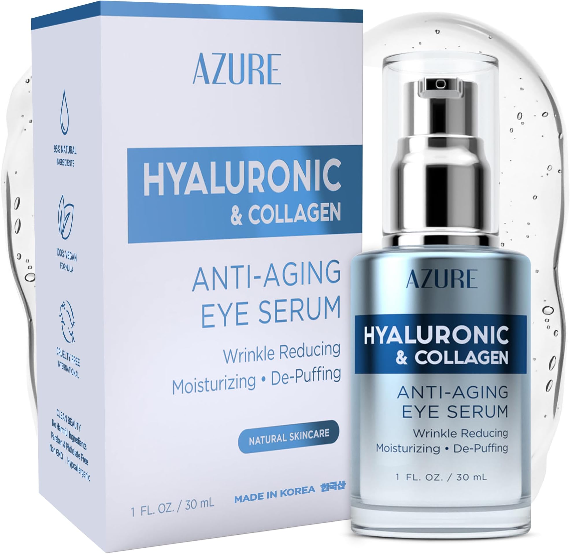 Hyaluronic Acid & Collagen Anti Aging Eye Serum