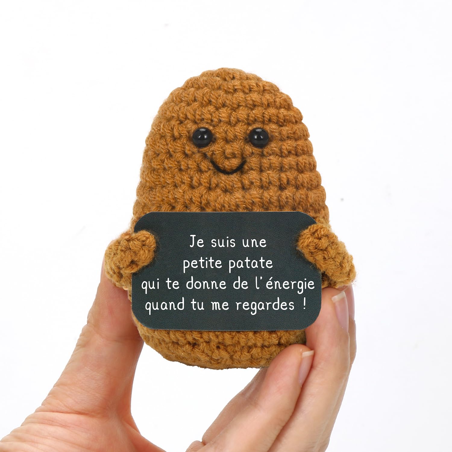Aurasky Patata Positiva Francesa, Muñecos de Patata con Tarjeta Positiva