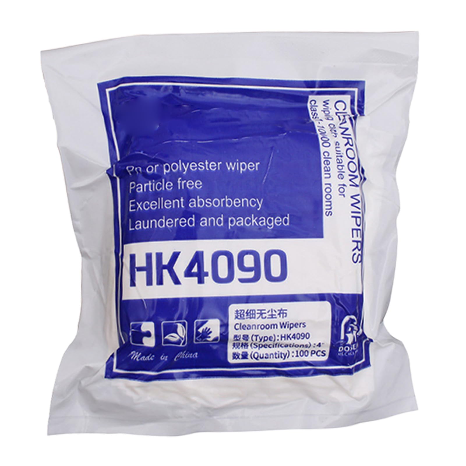 Qusinfc 100Pcs Anti-Static Nonwoven Cloths for Electronics and PCB Maintenance Anti Statics Nonwoven