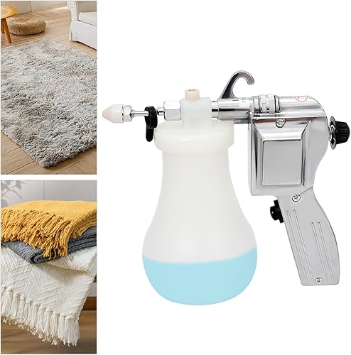 Miniatura 6 de Pistola de pulverización de limpieza textil Boquilla ajustable Spot 60W 110V Pistola de limpieza de alta presión para tejer, impresión, teñido,