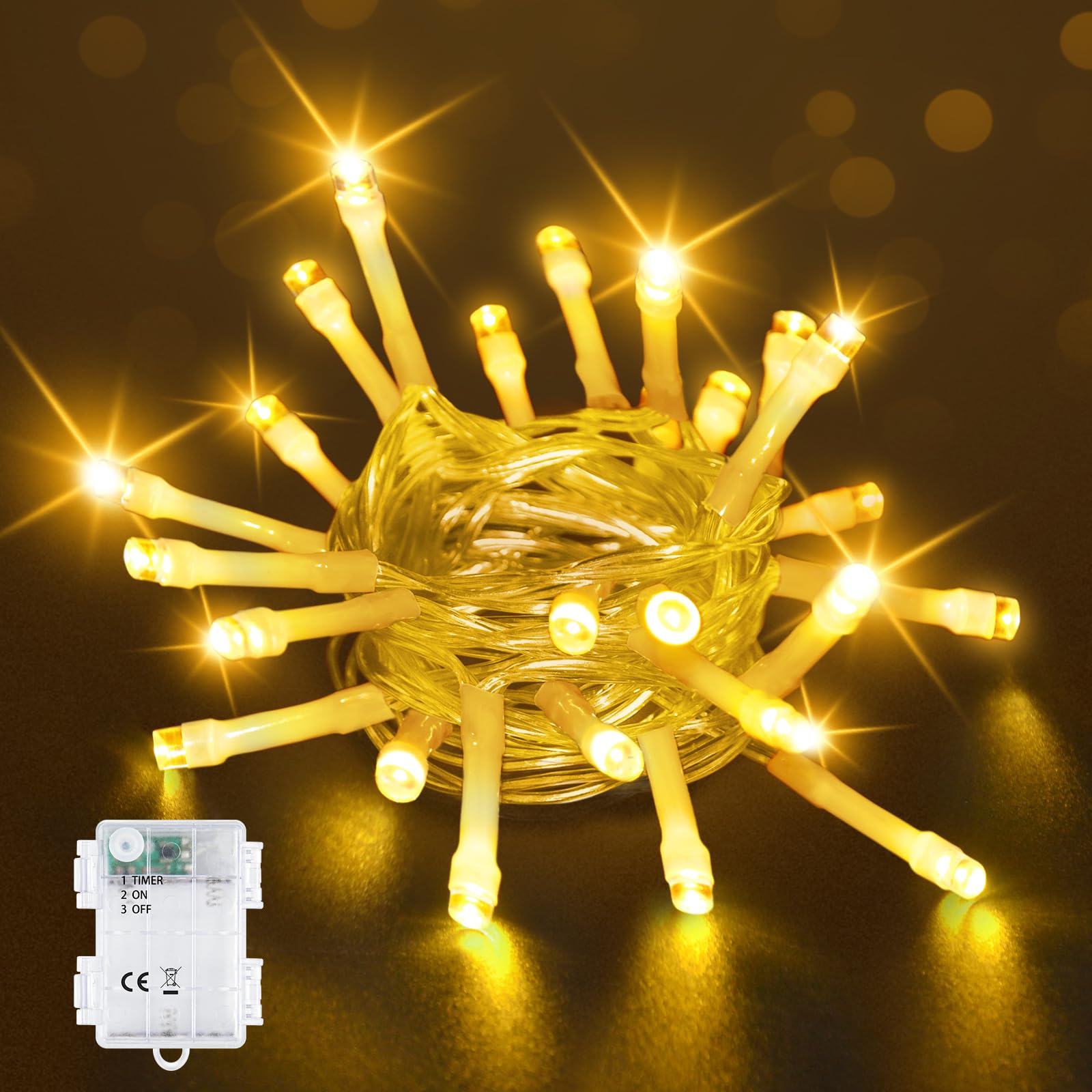Lichterkette Fr Aussen Mit Batterie