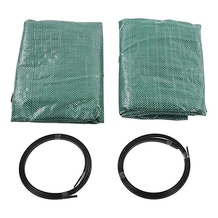 Ubersweet Garden Sacks, PP Woven Material Environmentally Friendly Garden Waste Bags Anti Corrosion for Zoo Cleaning for Farm (120L/32Gal 45x76cm /17.7x29.9in)