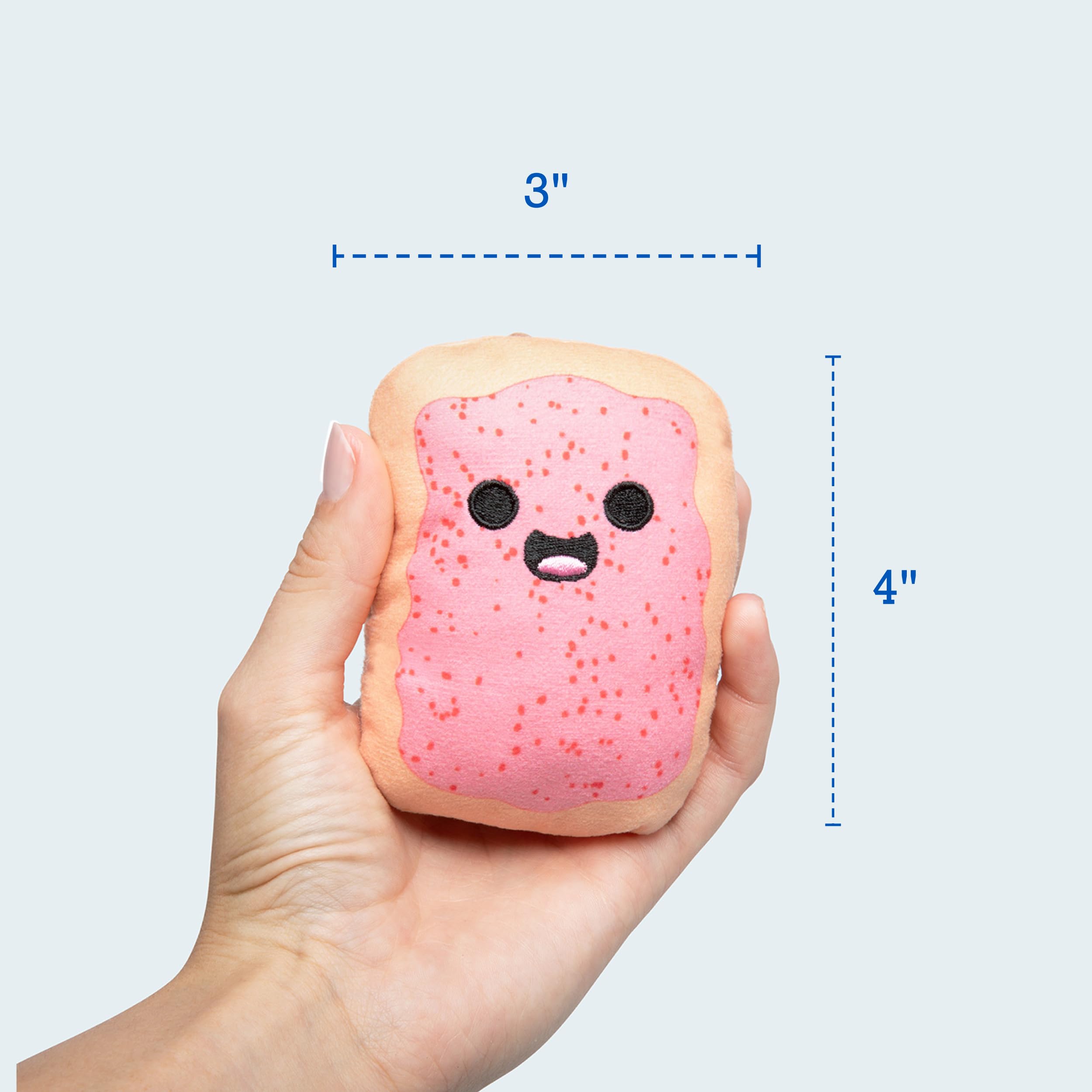 Pop-Tarts Emotionale Unterstützung von Relatable, Snack-inspirierten Freunden, voller bissgroßer Plüschtiere und süßer Sachen, unerwartete lustige Geschenke für geliebte Menschen, inklusive 5