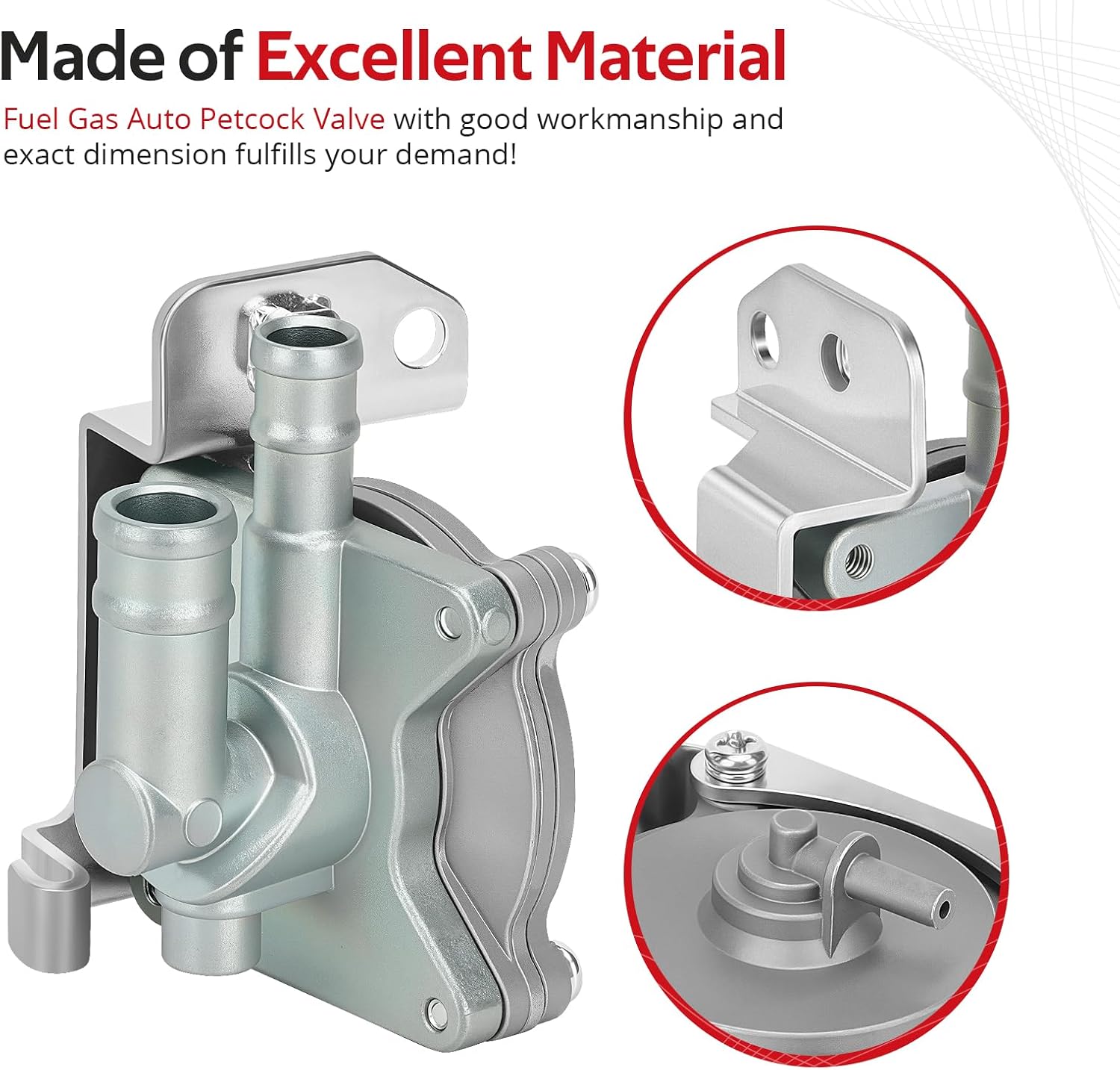 JAVIK Fuel Gas Auto Petcock Valve For Honda Gold Wing Interstate Special Aspencade 1500 GL1500 GL1500A/I/SE 1988-2000 O.E.M#16970-MN5-023