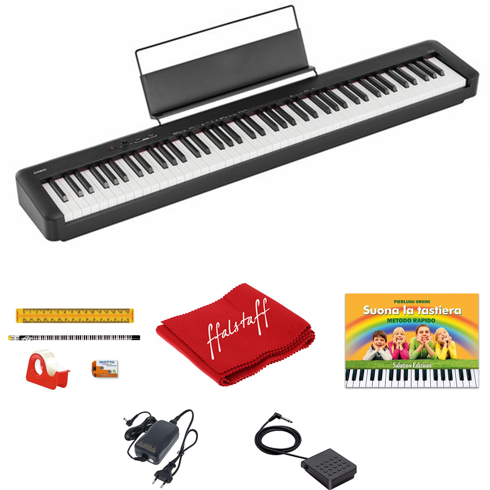 Casio CDP S100 Digital Piano 88 Weighted Keys with Book Melodies