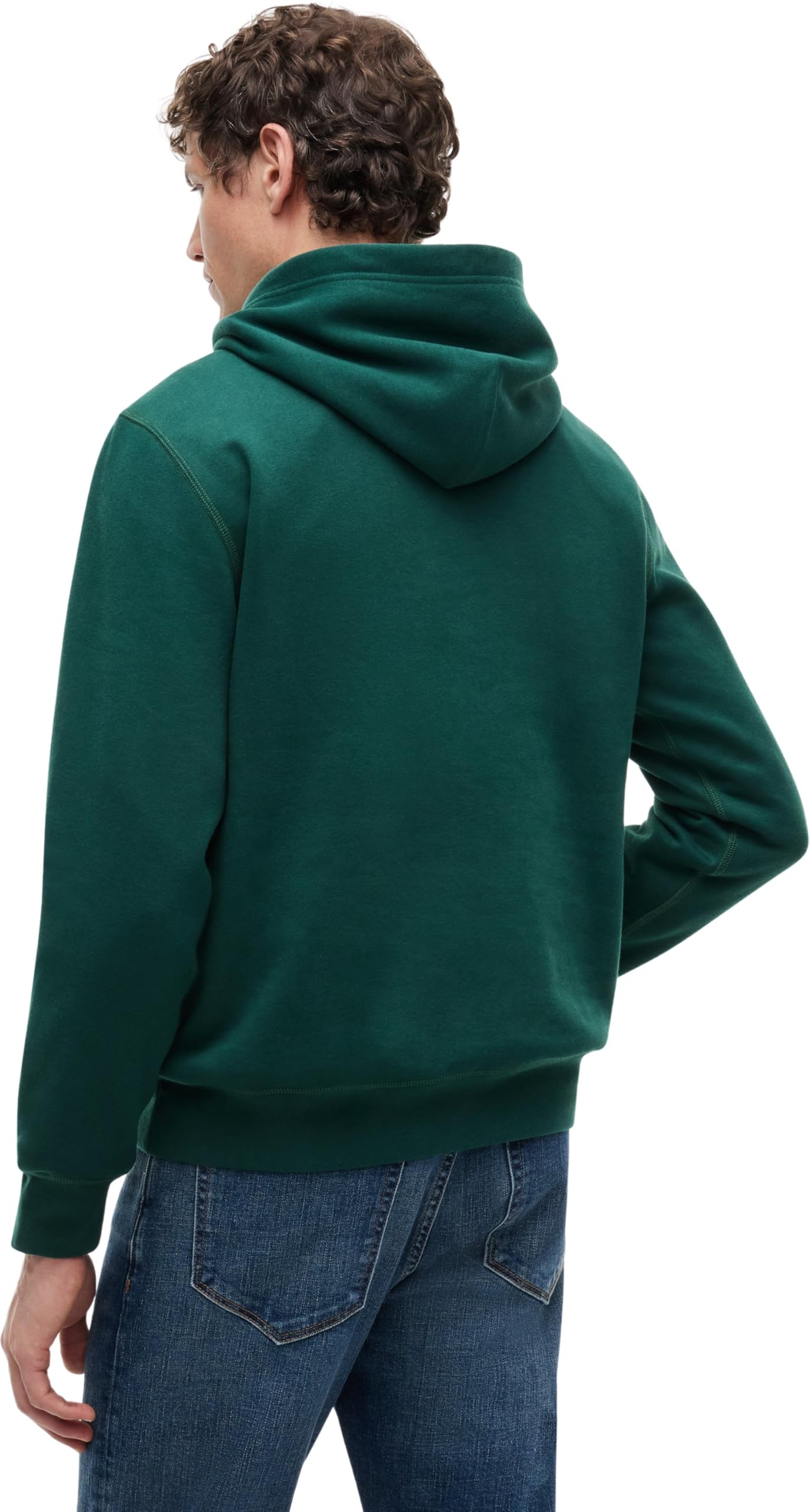 Tommy Hilfiger Sweat à Capuche Homme Seasonal Fleece avec Poche Kangourou