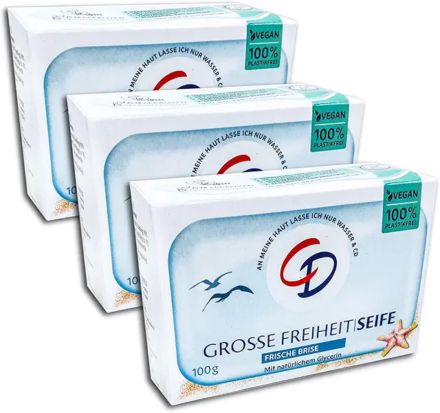 TOPDeal 3er Pack CD Milde Seife Grosse Freiheit - Sanfte Pflege für empfindliche Haut
