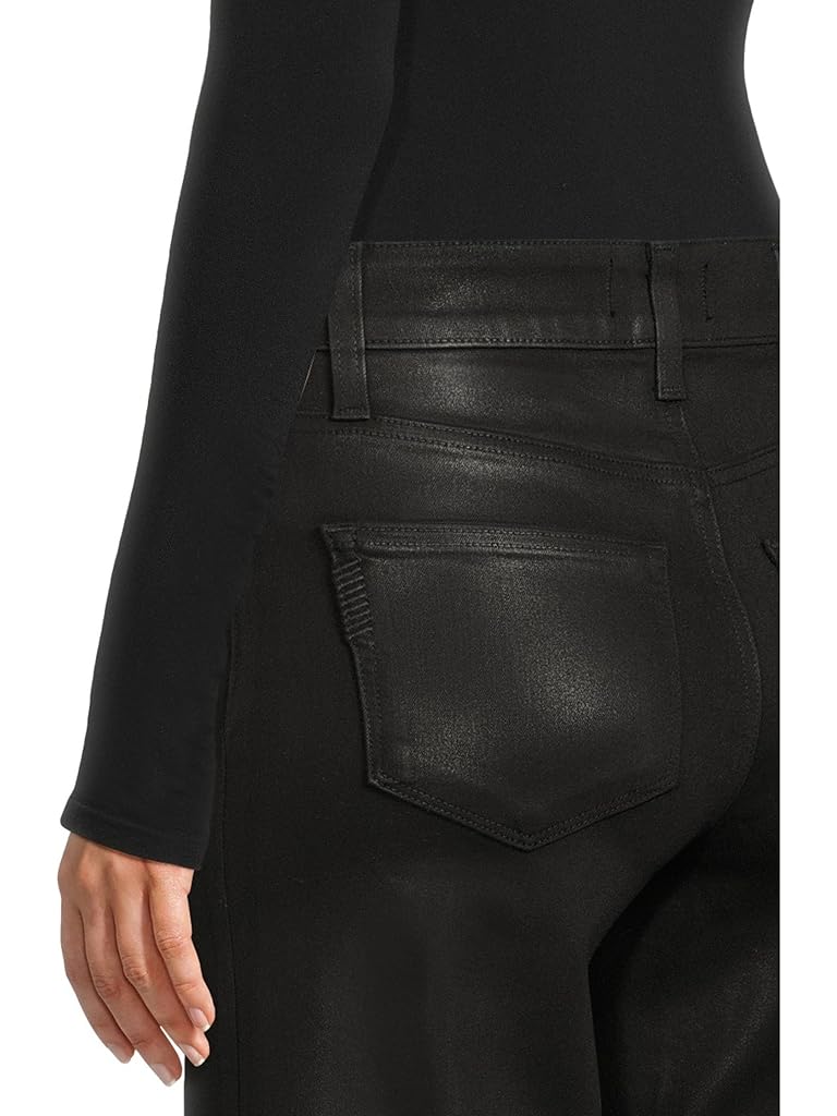 Black Paige Anessa 31 In Black Fog Luxe Coating