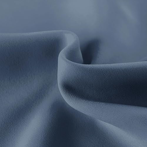 Miniatura 28 de DWCN Cortinas para puerta francesa: cortina térmica con bolsillo para barra para puertas con ventana de cristal, puertas de cocina y patio