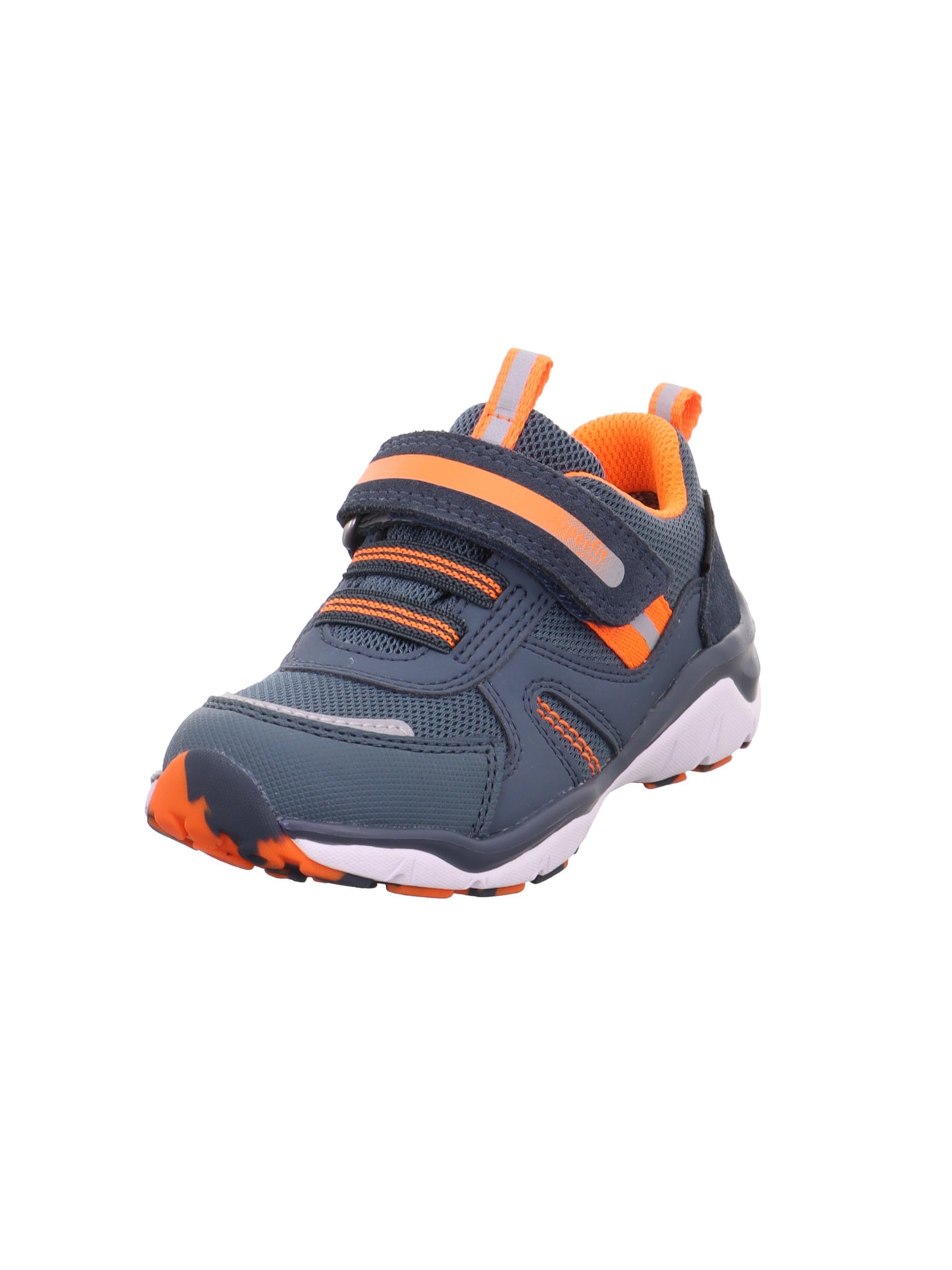 Superfit Sport5 Trainer, Blue/Orange 8000, 2 UK Child