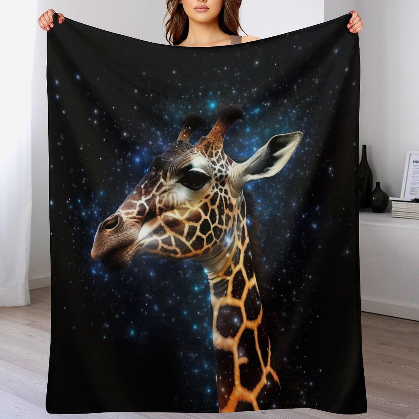 Giraffe Blanket Soft Cozy Blanket Throw Couch Bed Print Couch And House Decor Throws for Sofa for Kids Boys Girls, 180×200cm