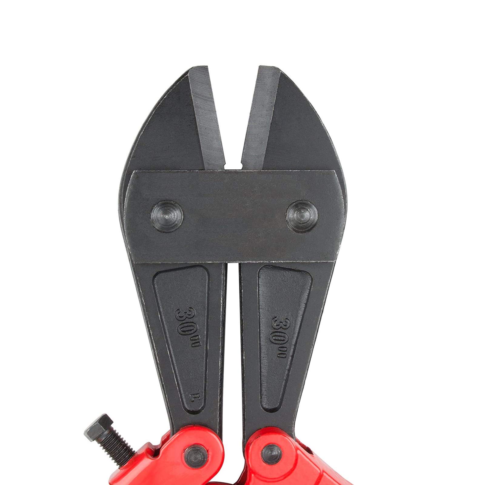 Brawn Bolt Cutter 30 inch with Black High Carbon Steel Blade and Soft Rubber Grip (Red)
