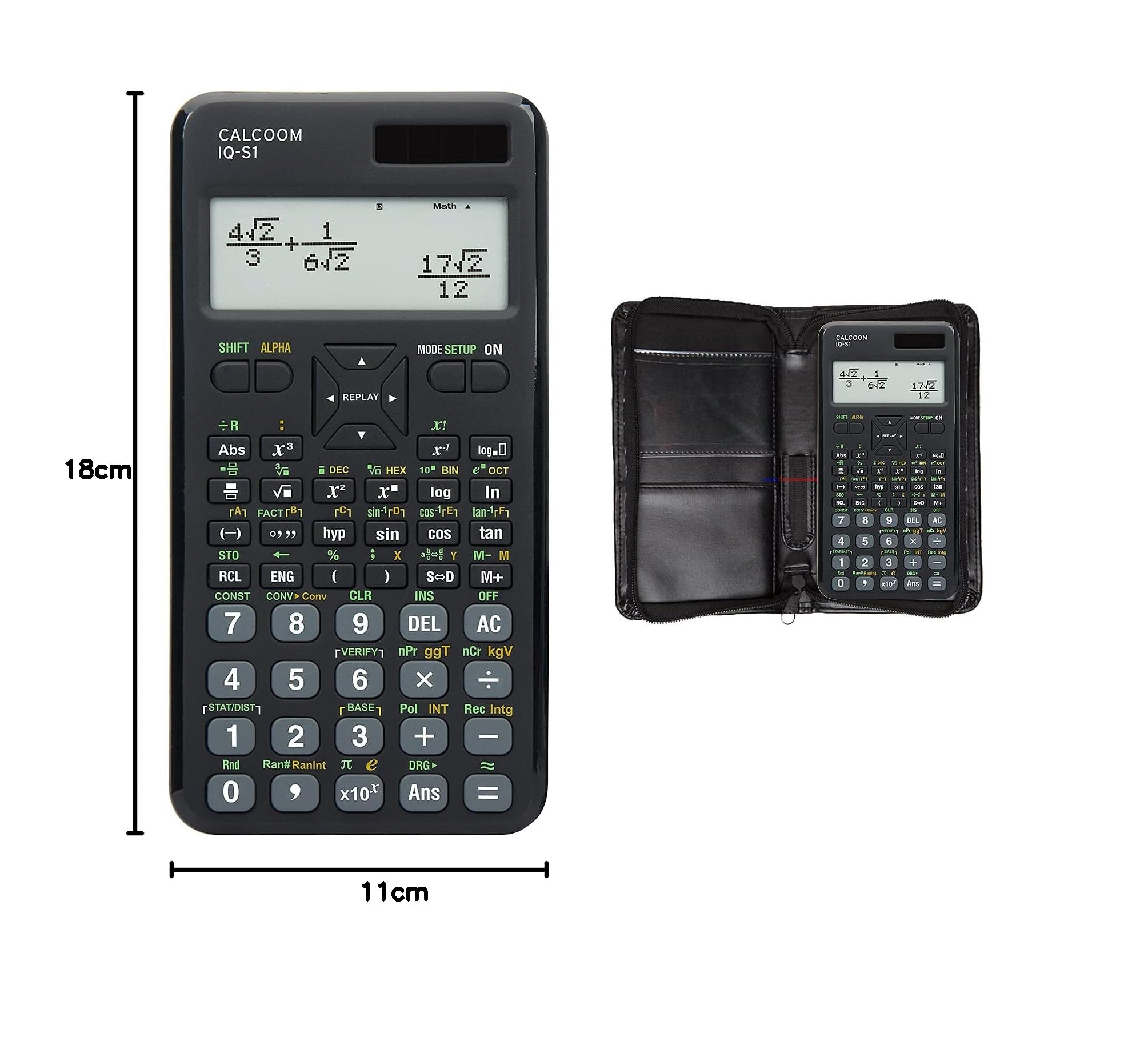 CALCOOM IQ-S1 + 5 Jahre Garantie + Schutztasche