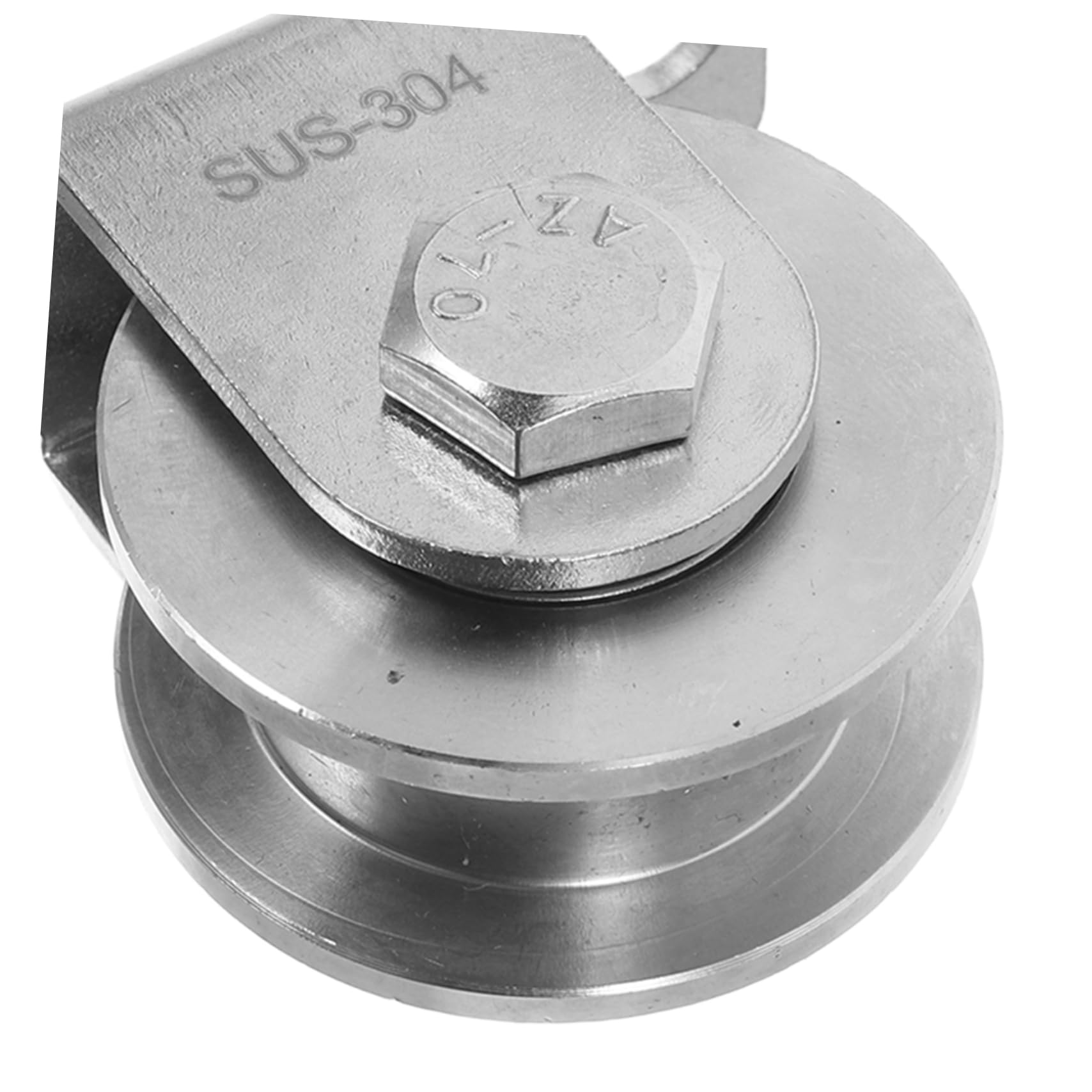 2pezzi Puleggia Muro Heavy-duty in Inossidabile Con Cuscinetti Per Sollevamento e Porte Scorrevoli Pulegge Per Uso Versatile
