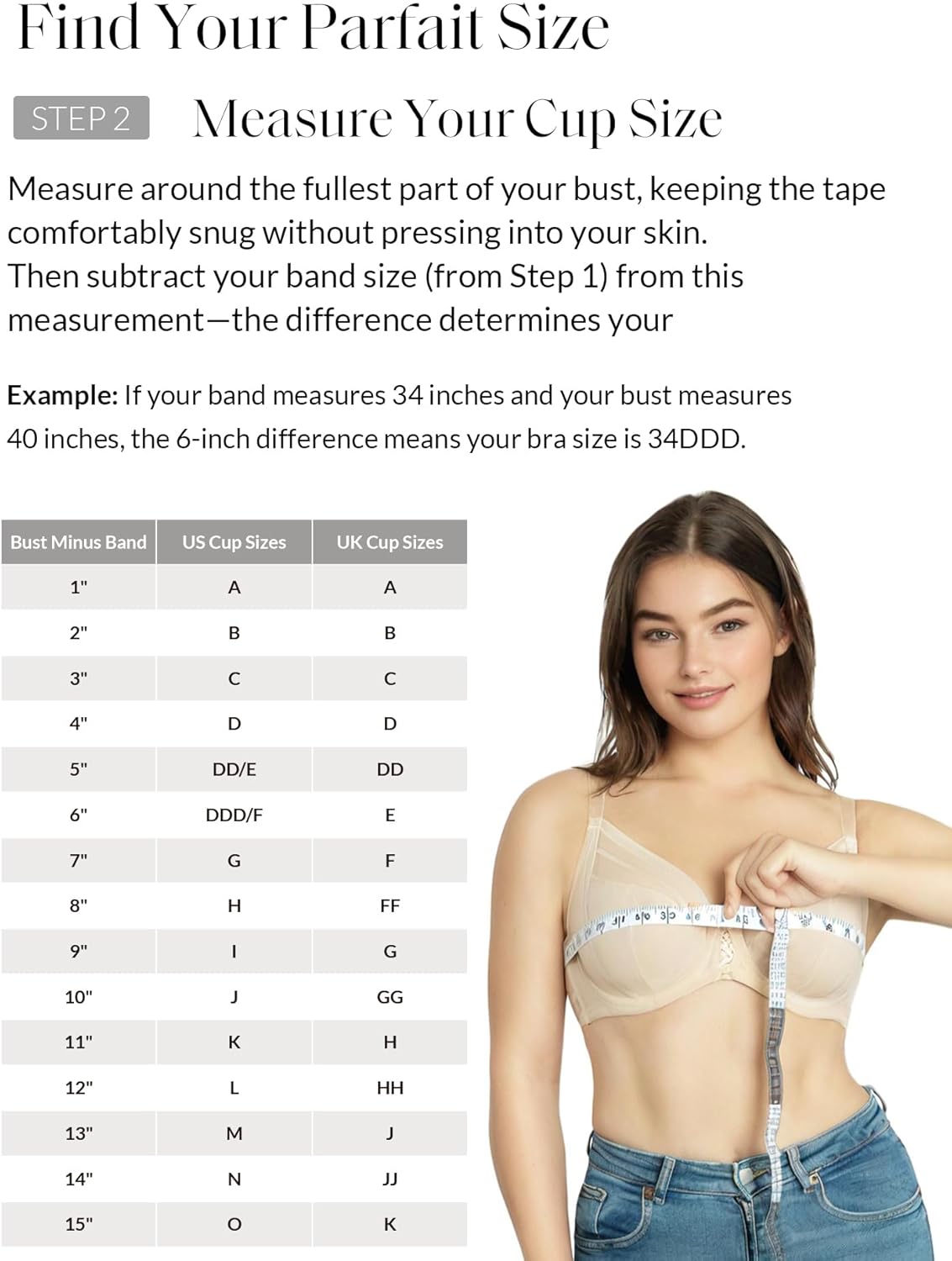 PARFAIT Enora P5272 Women's Full Bust Supportive Full Coverage Unlined Minimizer - Image 8