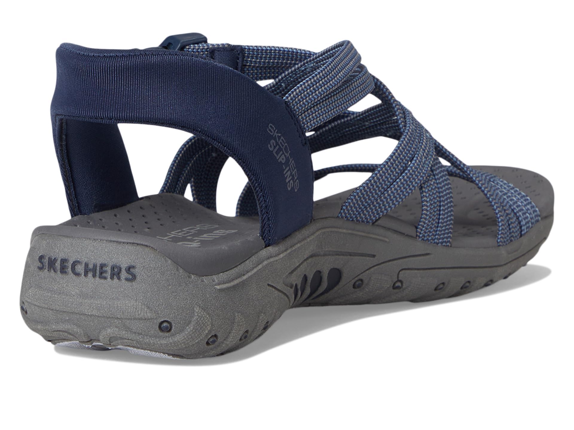Skechers Damskie Reggae - Morning Light, Granatowy/niebieski, 10