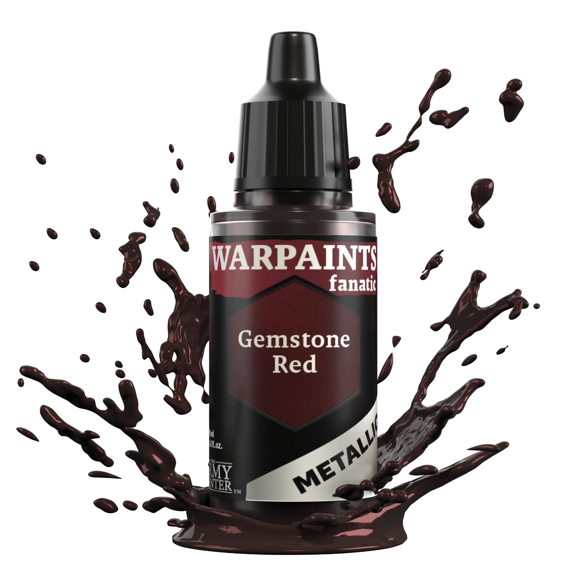 The Army Painter Warpaints Fanatic Metallic: Gemstone Red - 18ml
