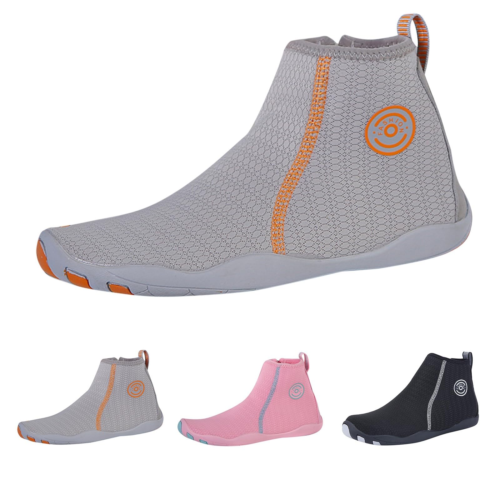 Zapatos de agua ligeros para hombre, transpirables, de secado rápido, para playa, natación, esnórquel, surf, yoga, atléticos, zapatos acuáticos descalzos