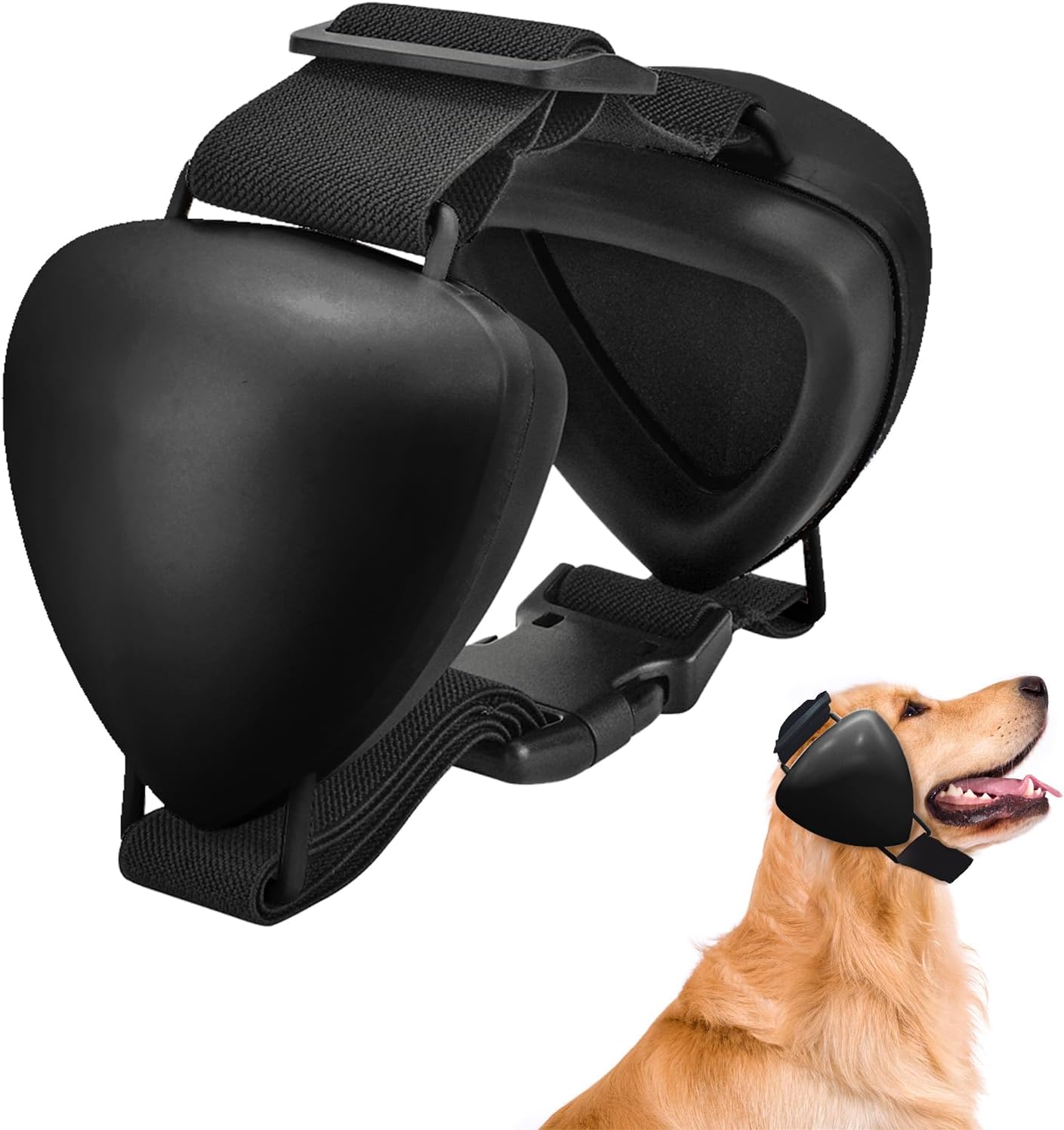 ZOHAN Dog Ear Muffs for Noise Protection, Comfort Dog Noise Cancelling Ear Muffs