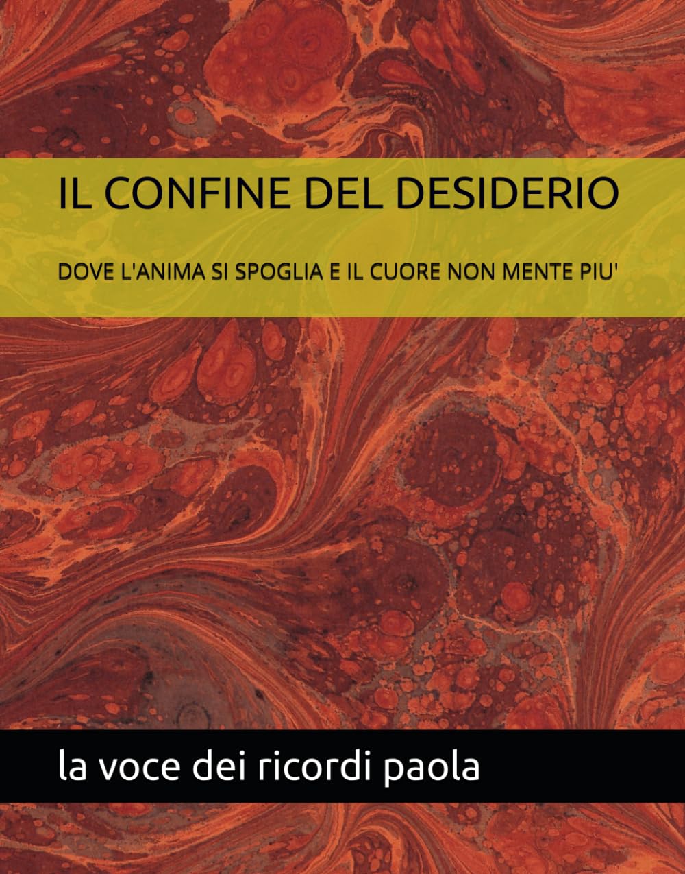 IL CONFINE DEL DESIDERIO: DOVE L'ANIMA SI SPOGLIA E IL CUORE NON MENTE PIU' (CONFINI DI SEDUZIONE)