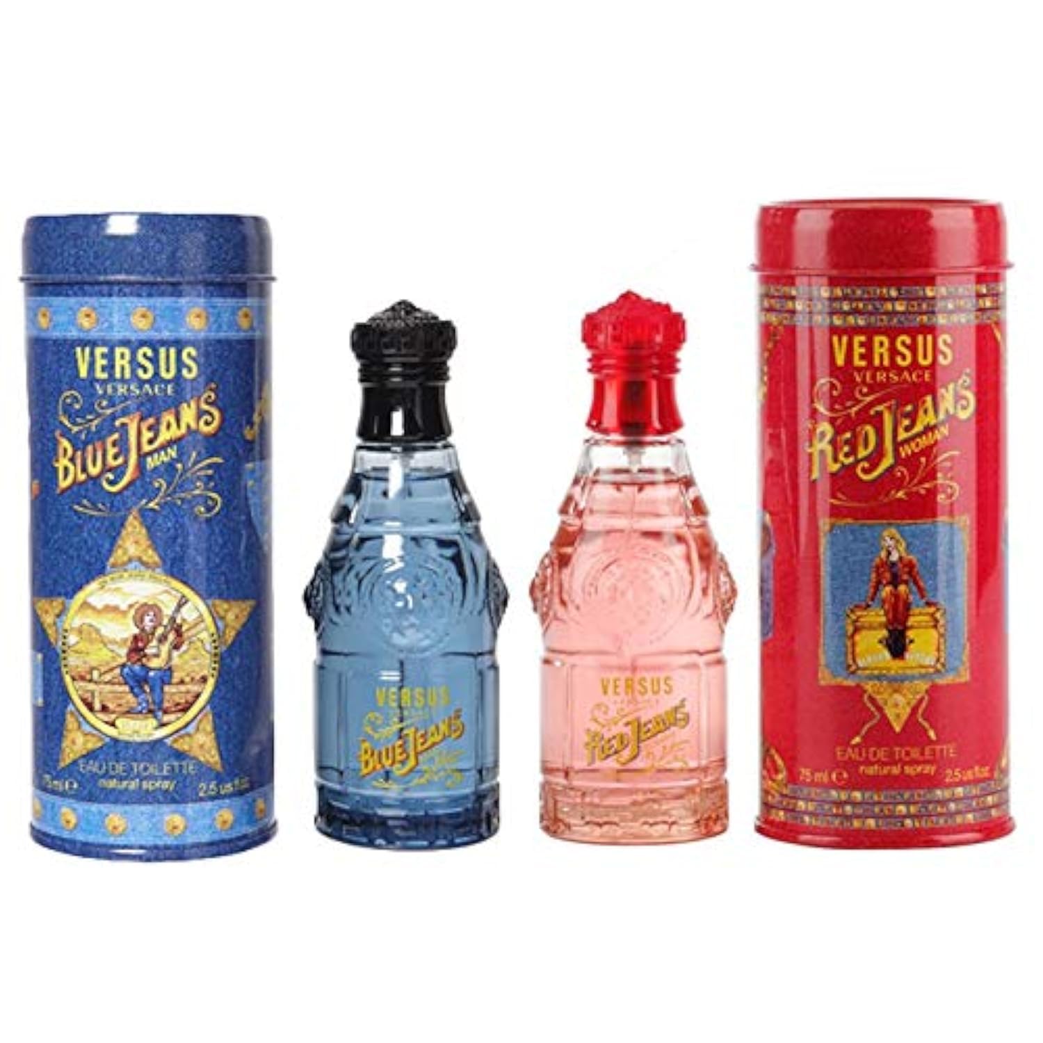 Versace Blue Jeans Women's Perfume Versaceset Of Blue Jeans