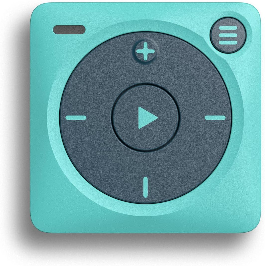 Mighty 3 Spotify & Amazon Music Player - Compatible with Bluetooth & Wired Headphones - 1,000+ Song Storage - Screen Free Music Player - No Phone Needed (Blue)