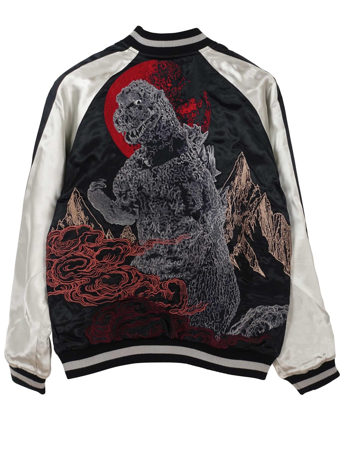 スカジャン 美品 TEN STRIKE 日本 限定 ゴジラ レーヨン 2面用 スカジャン 美品 TEN STRIKE 日本 限定 ゴジラ レーヨン 2面用