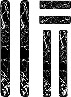 Vista 27 de Juego de 6 fundas para manijas de puerta de refrigerador, protector antideslizante para refrigerador, horno, lavavajillas, mantiene