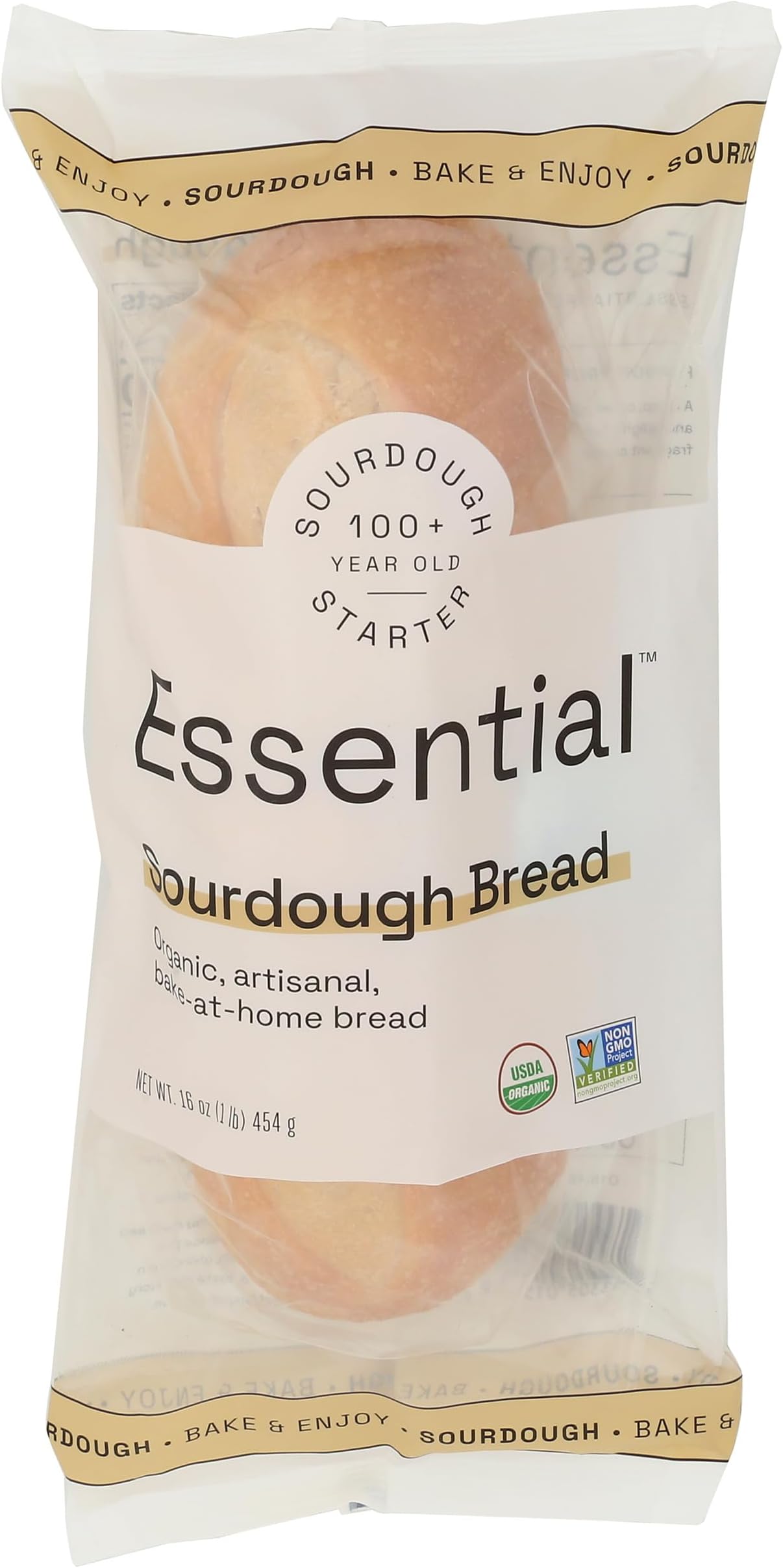 ESSENTIAL BAKING COMPANY Organic Sourdough Take & Bake Bread, 16 OZ