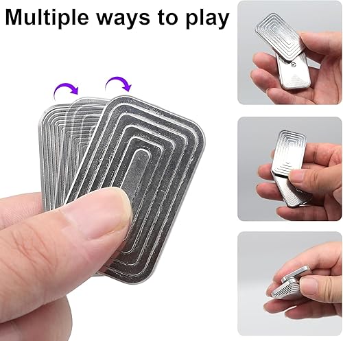 Miniatura 7 de OBEST Fidget Slider hexagonal deslizante en múltiples direcciones Fidget Toy Magnet para adultos Fidget Slider Juguete para adultos Juguete para