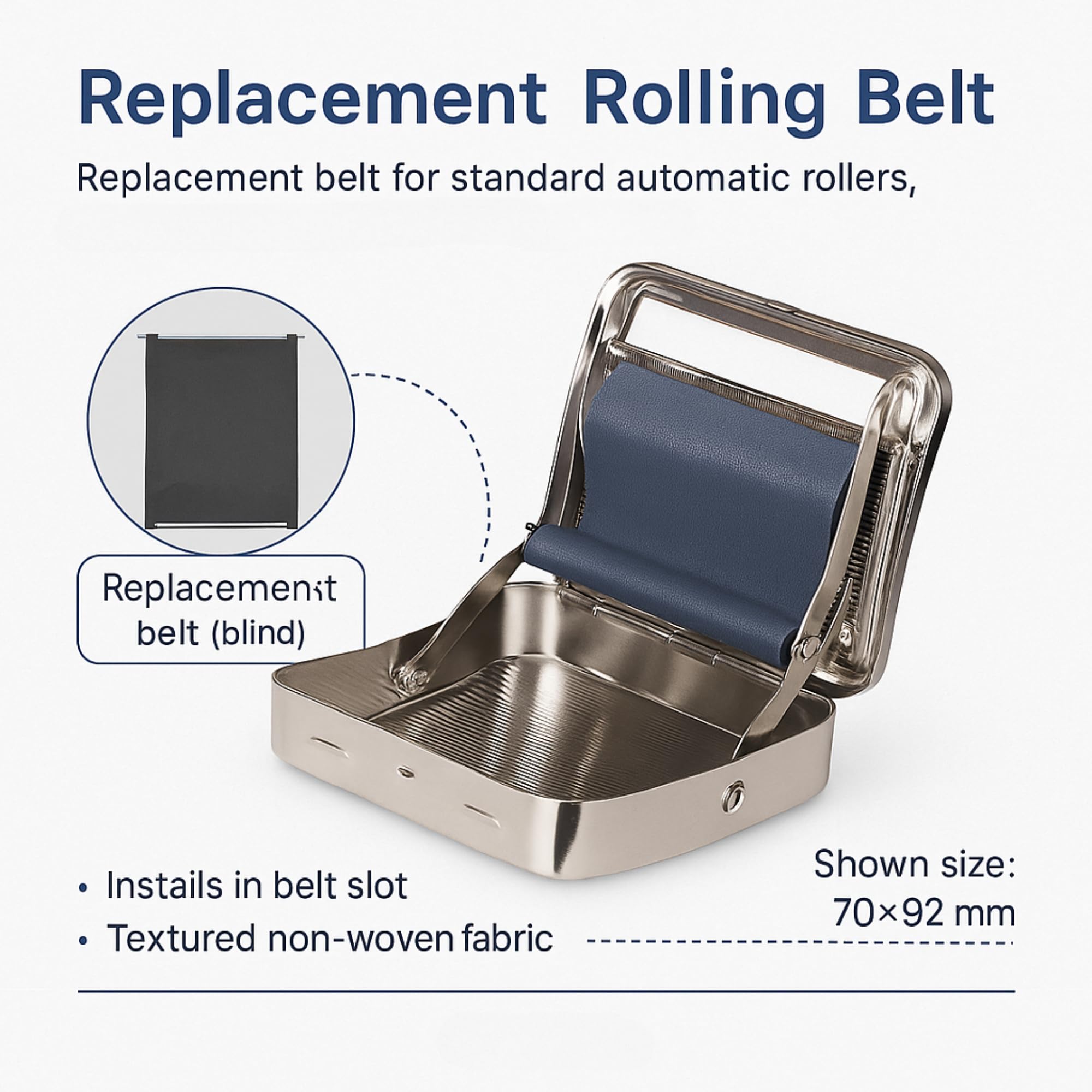 cigarette rolling machine with cloth blind Set of 2 Replacement Cloth Blinds for Automatic Ribbon Cigarette Tobacco  Rolling Machine – Spare Ribbons for Blinds Machines : Amazon.ie: Health &  Household