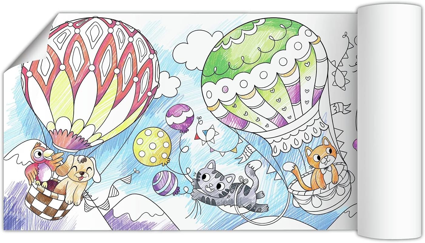 Dodo D300290 Educational Animal Adventure Colouring Poster