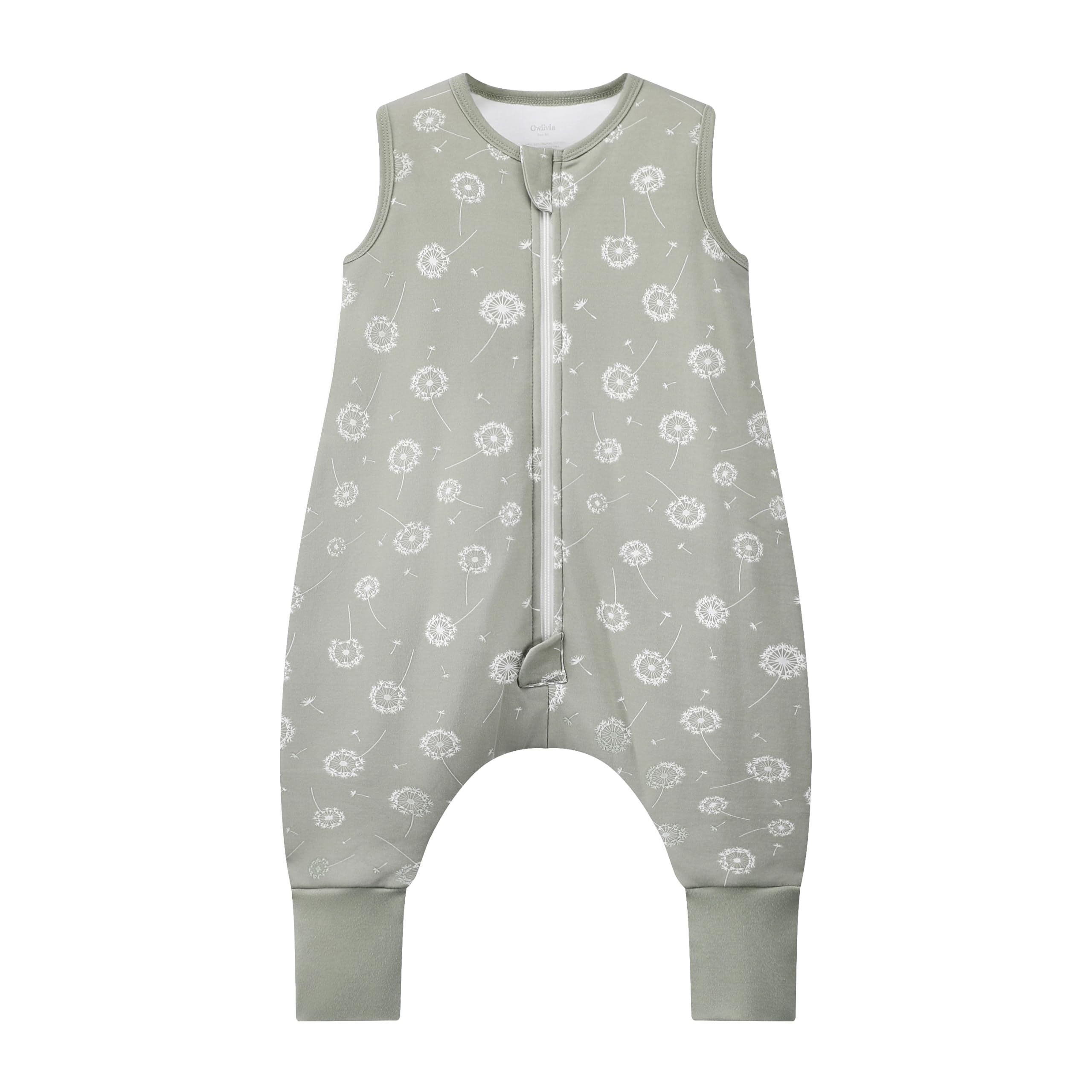 Owlivia 1.0 Tog Baby Schlafsack aus 100% Bio-Baumwolle mit Füßen - Ganzjähriger Komfort für Ihr Kleinkind