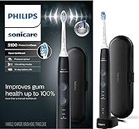 Vista 1 de Philips Sonicare ProtectiveClean 5100 Gum Health, cepillo de dientes eléctrico recargable, negro, HX6850/60