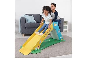 Pop2Play Cardboard Foldable Slide: Indoor Playground Fun for Toddlers