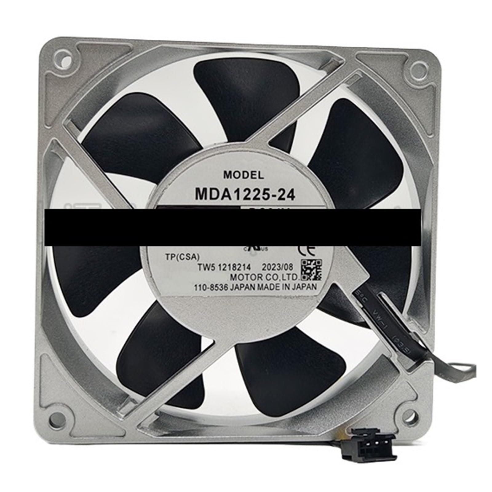Ventilateur MDA1225-24H 0,34 A pour boîtier PC et refroidissement de serveur