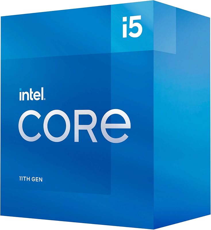 Intel® Core™ i5-11400 Desktop Processor 6 Cores up to 4.4 GHz LGA1200 (Intel® 500 Series & Select 400 Series chipset) 65W